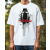 koszulka Pucha 1, Synchro . T-shirt jakości premium SUB439 biała koszulka oversize 100% bawełna